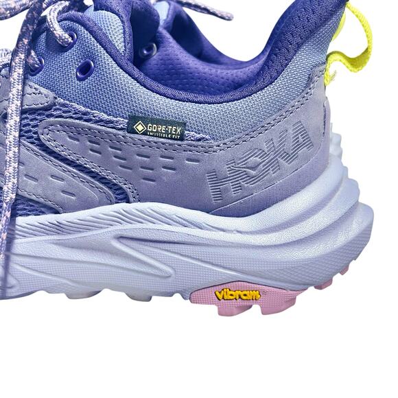 HOKA Anacapa 2 Low GTX Athletic Shoes (Worn Once) Purple Meteor/Cosmic Sky 8.5B - Picture 5 of 8